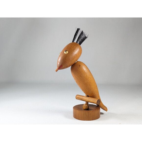 Vintage Smoking bird bottle opener, MCM Smoking Bird Bottle Opener, Housewarming - Picture 7 of 7